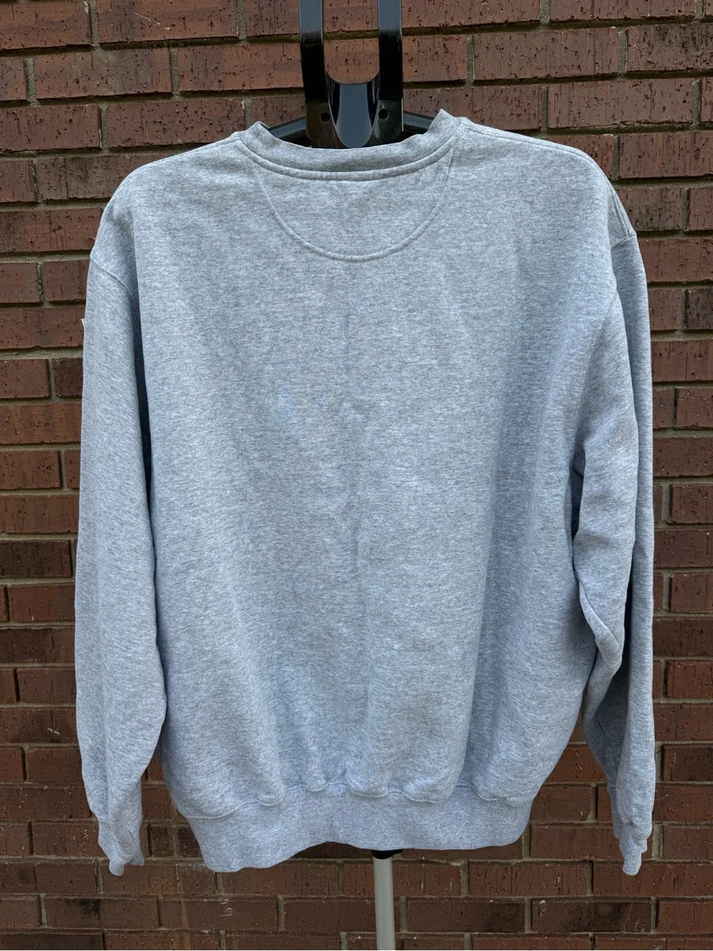 Vintage 2003 Nike LSU Crewneck Sweatshirt Large Grey Center Swoosh Y2K Tigers